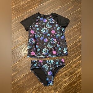 Kids Swim Set with Sun and Moon Design